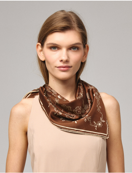 Картинка Хустка з натурального шовку